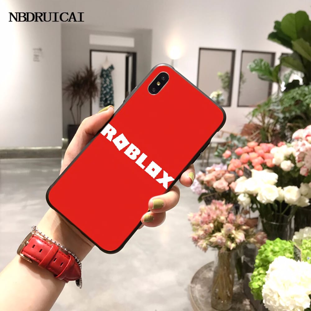 33489190 Nbdruicai Popular Game Roblox Diy Printing Phone Case Cover Shell For Iphone 11 Pro Xs Max 8 7 6 6s Plus X 5s Se Xr Case Phones Telecommunications Mobile Phone Accessories - amazoncom iphone 7 plusiphone 8 plus case roblox logo