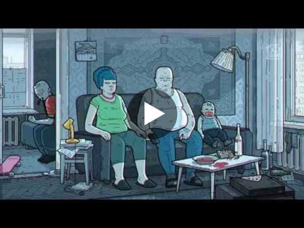 Den russiske udgave af The Simpsons. Den russiske udgave af The Simpsons.