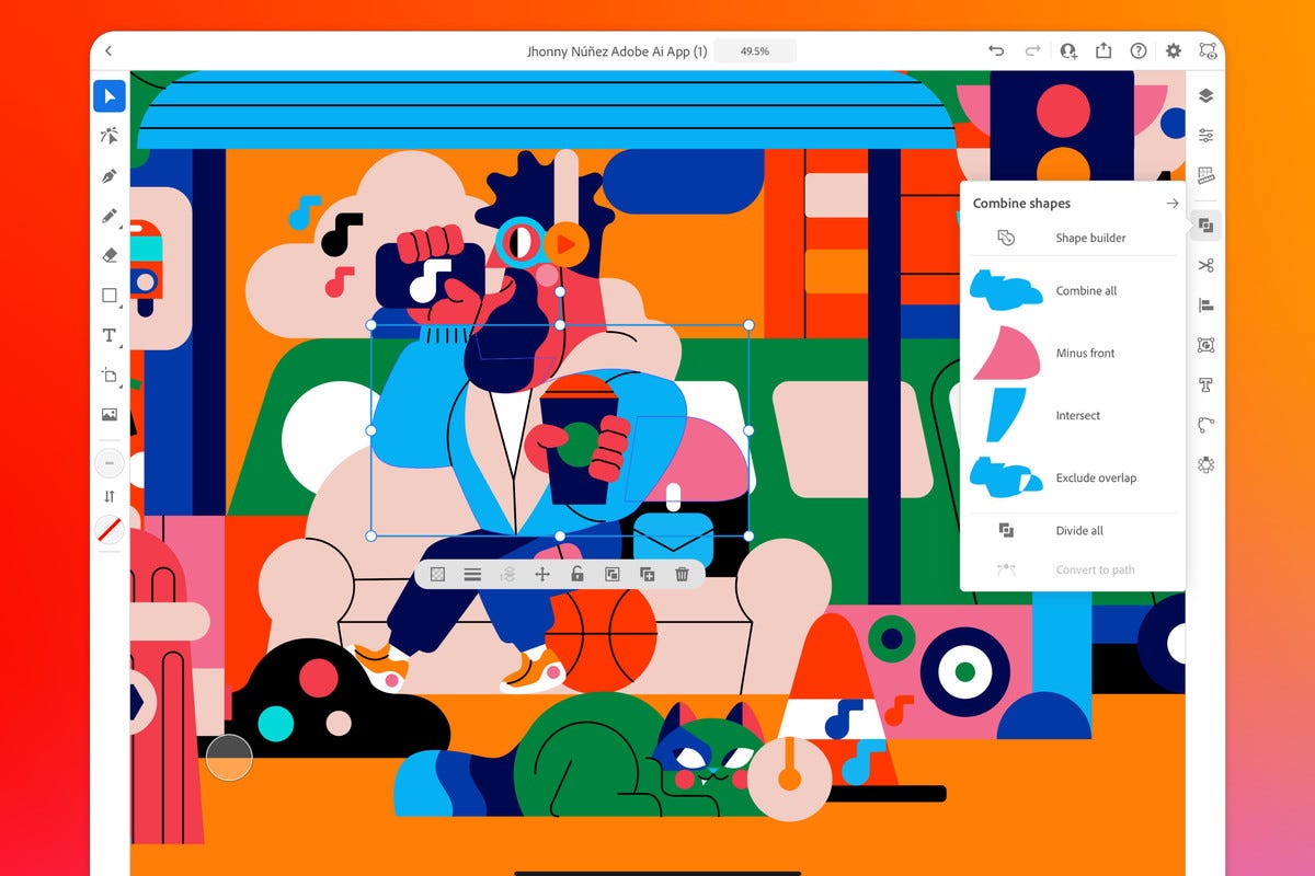 Adobe Illustrator for the iPad is now available - The Verge