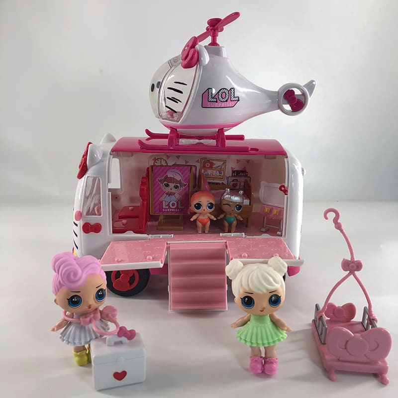 lol doll picnic car