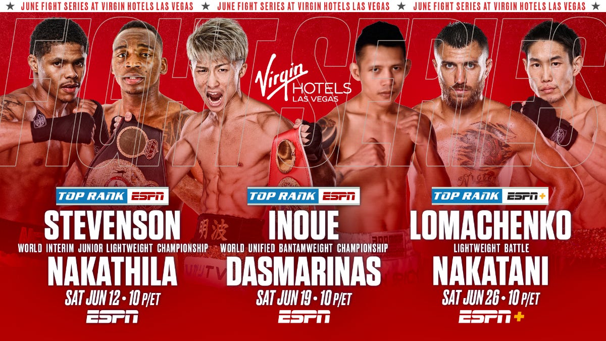 The Updated Daily Fight Schedule By Dan Rafael Fight Freaks Unite