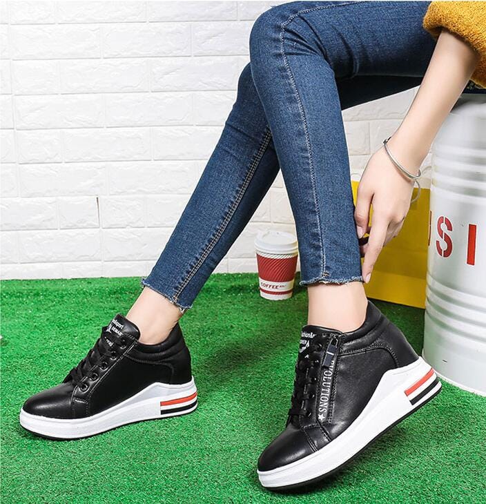 8cm platform sneakers