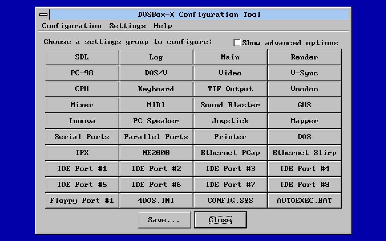 dosbox windows 95 for mac