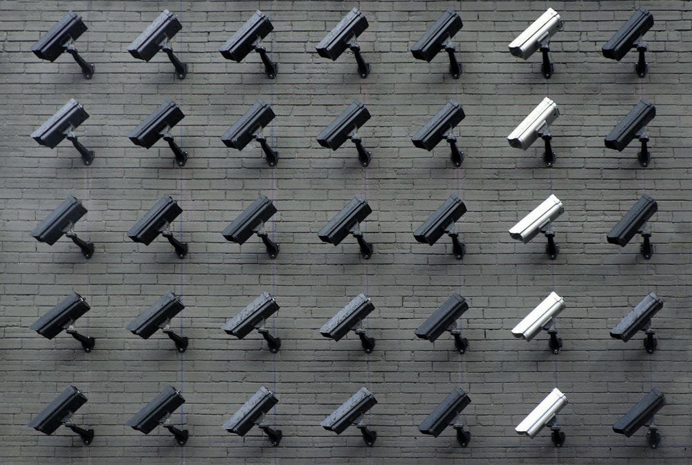assorted-color security cameras assorted-color security cameras