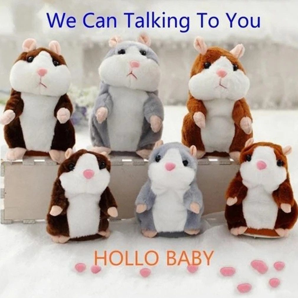 talking walking hamster