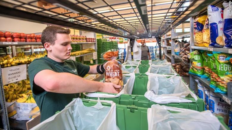 Stop & Shop has an approximately 40,000-square-foot dark store in Whitman, Massachusetts, on the site of a former grocery store tailored to make deliveries.