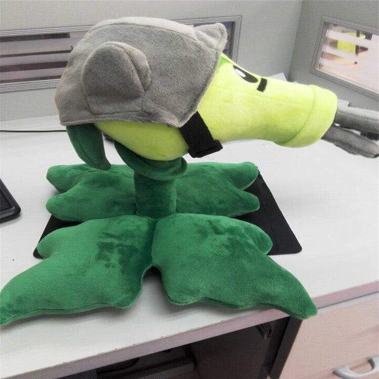 gatling pea plush