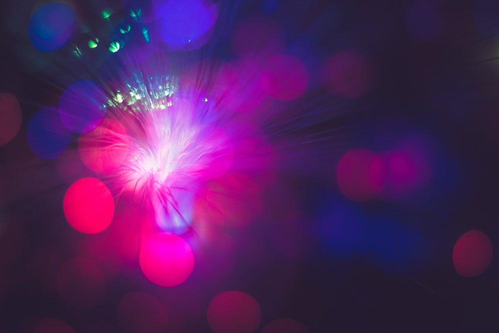 red and blue boke lights red and blue boke lights