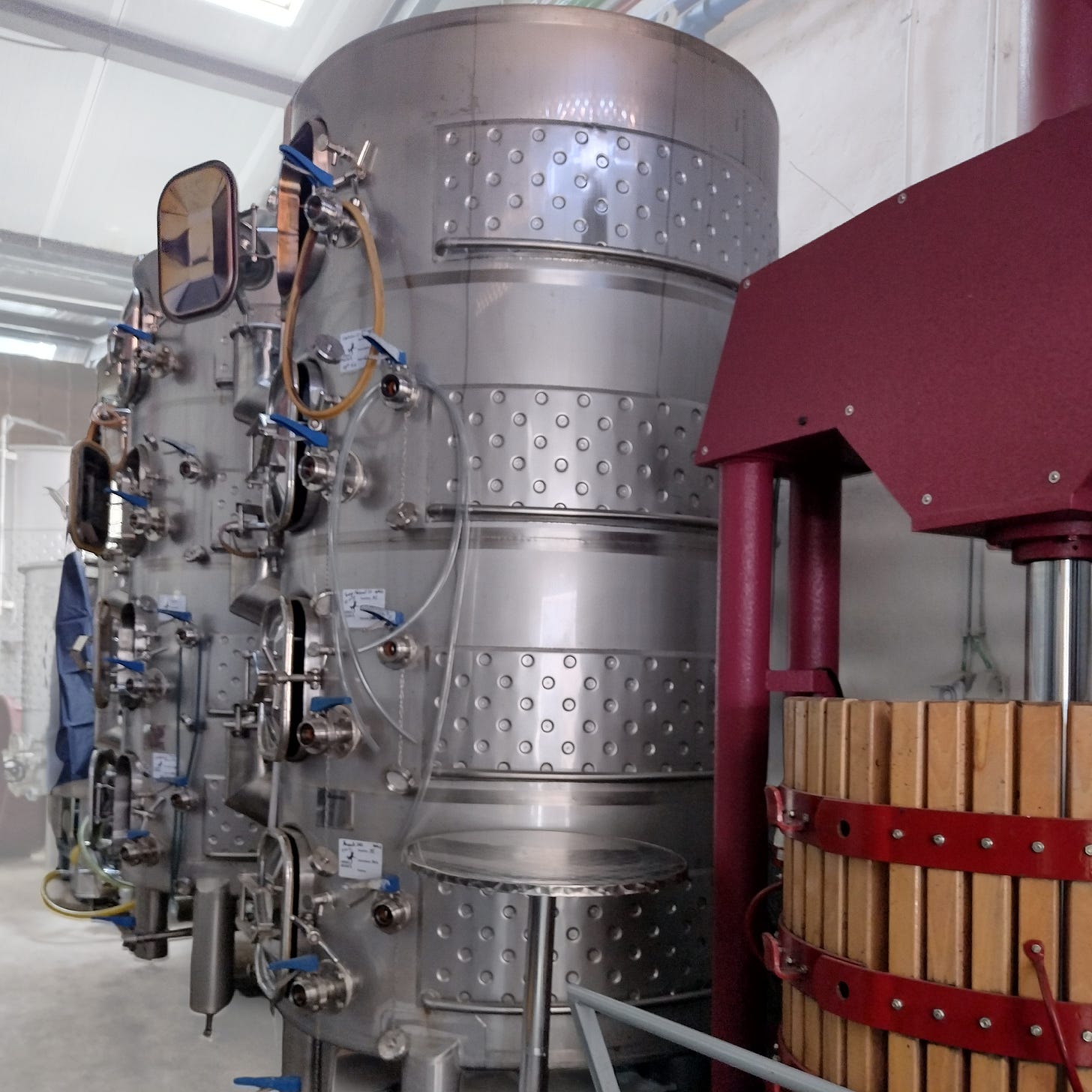 Winemaking equipment