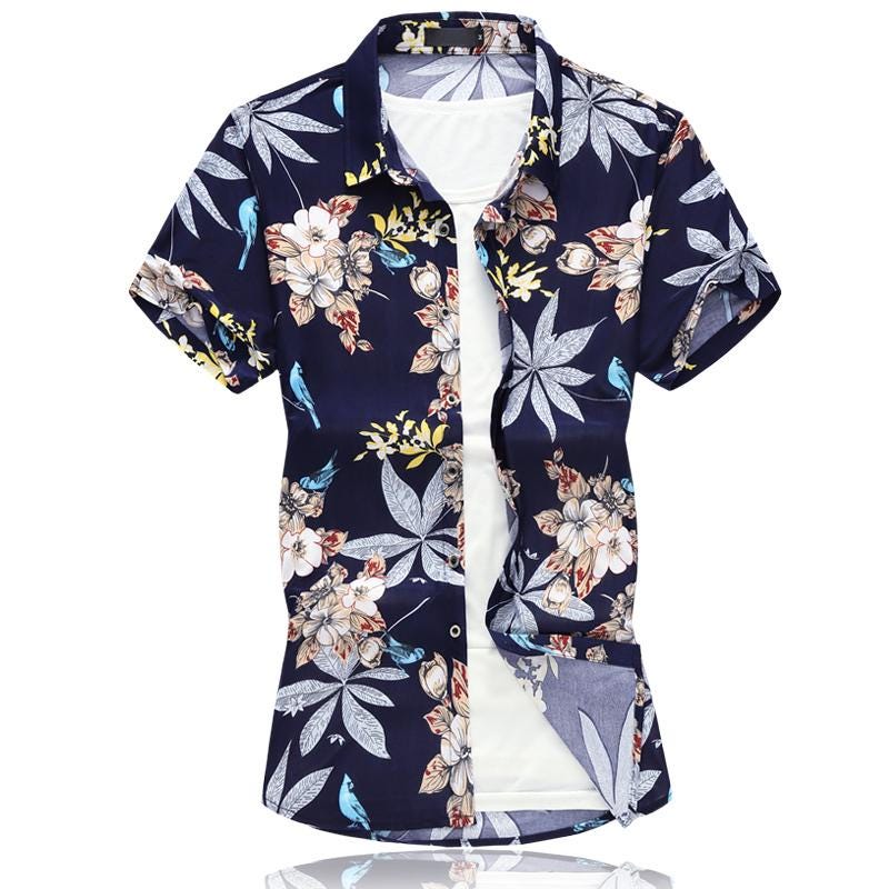 hawaiian mens dress shirts