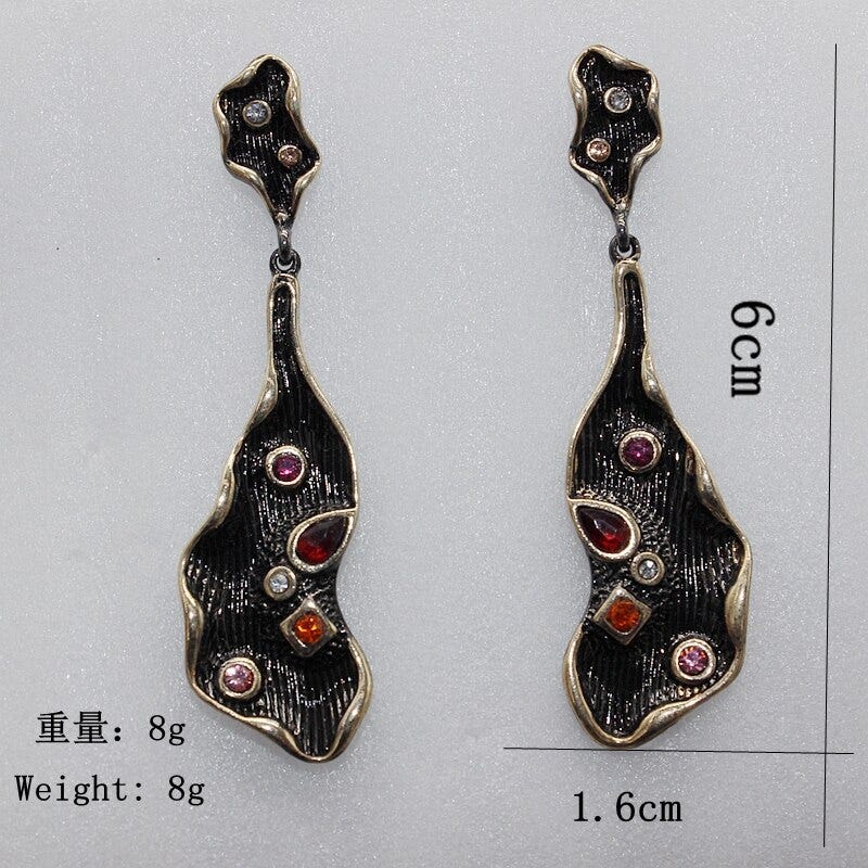wine colored costume jewelry