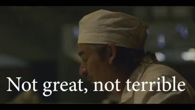 Chernobyl Not Great GIF - Chernobyl NotGreat NotTerrible - Discover & Share GIFs