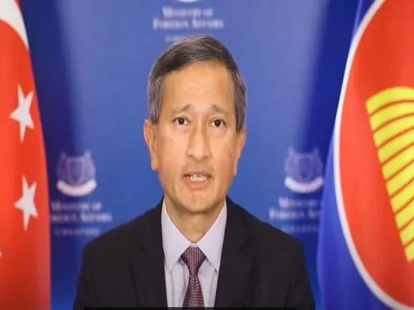 Singapore Foreign Minister Vivian Balakrishnan speaking at the inaugural session of INDO-ASEAN: Business Summit & Expo. Singapore Foreign Minister Vivian Balakrishnan speaking at the inaugural session of INDO-ASEAN: Business Summit & Expo.
