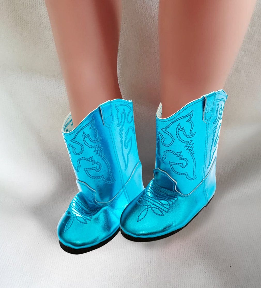 turquoise bottom shoes