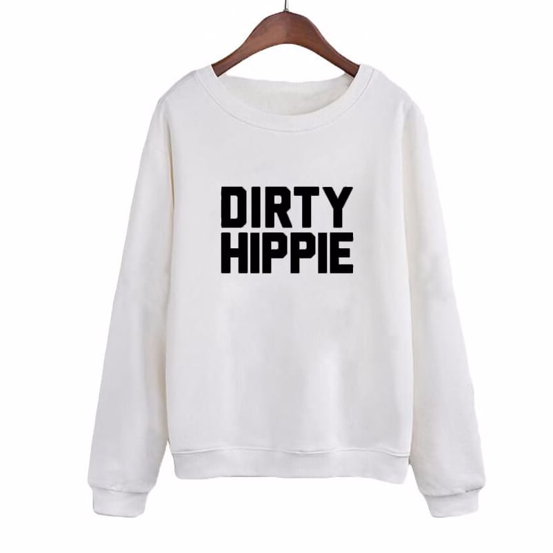 dirty hippie sweatshirt