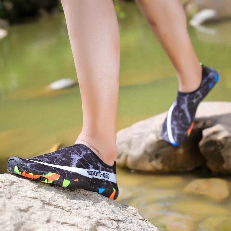 Fashion Designer Water Shoes Slip 