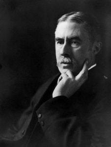 Photo of A. E. Housman. Photo of A. E. Housman.