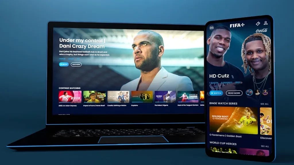 FIFA launches free streaming platform for fans