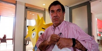 Andrés Fazio, vicepresidente de la ANFP Andrés Fazio, vicepresidente de la ANFP