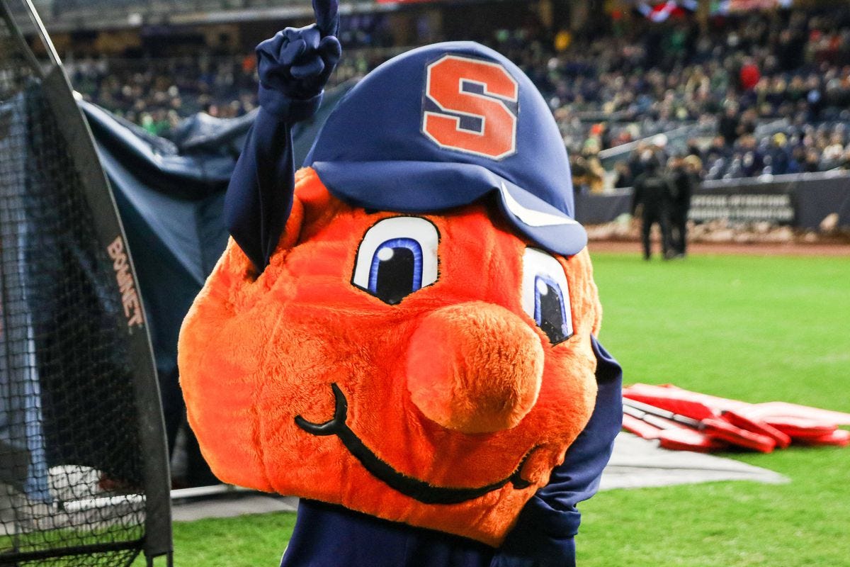 Syracuse's Otto the Orange among top 10 college football mascots ... Syracuse's Otto the Orange among top 10 college football mascots ...