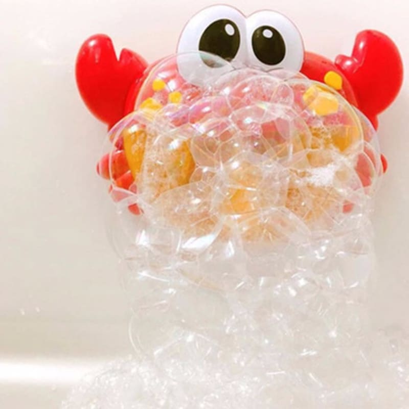 crab bubble bath toy