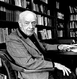 Photo of Saul Bellow.