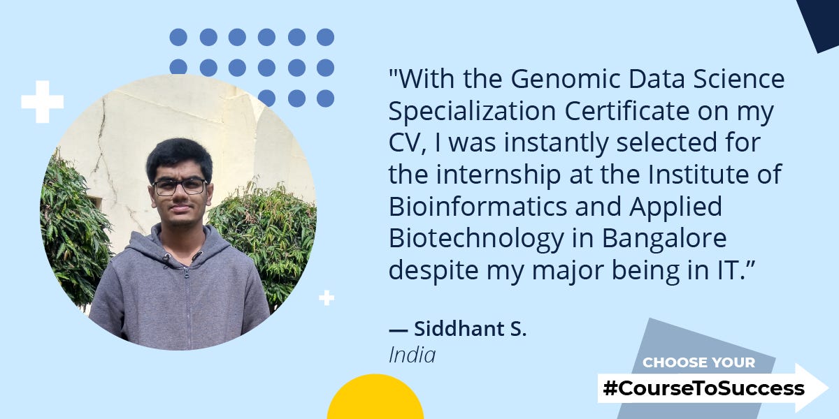 How Siddhant found a #CourseToSuccess in Data Science | Coursera Blog