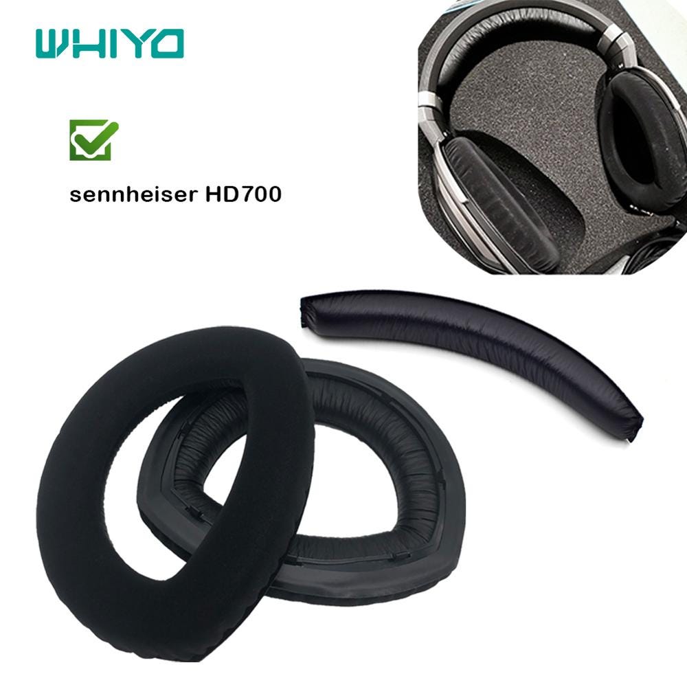Us 11 49 Whiyo Replacement Earpads Headband For Sennheiser Hd700 Hd 700 Headset Cushion Cover Bumper Pads Parts