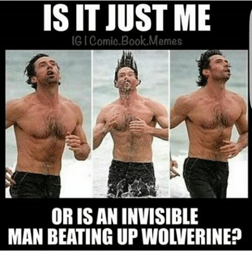 IS IT JUST ME GIComio Book Memes OR IS AN INVISIBLE | Meme on ME.ME IS IT JUST ME GIComio Book Memes OR IS AN INVISIBLE | Meme on ME.ME