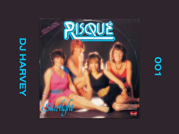 Dj Harvey's pick for this week. Dj Harvey's pick for this week.