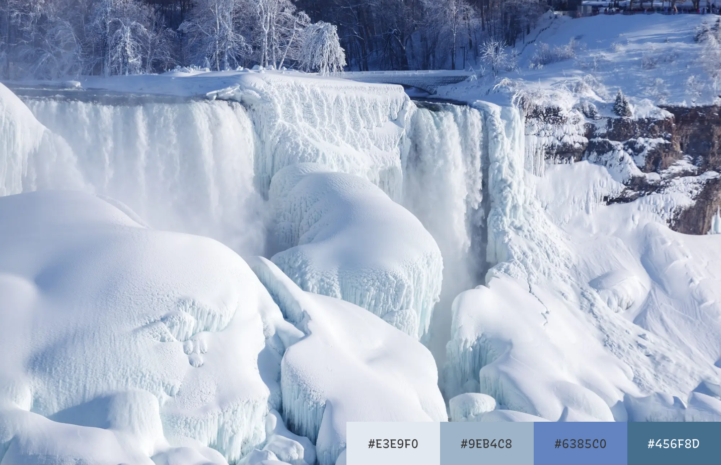 img: color inspirations from Niagara Falls