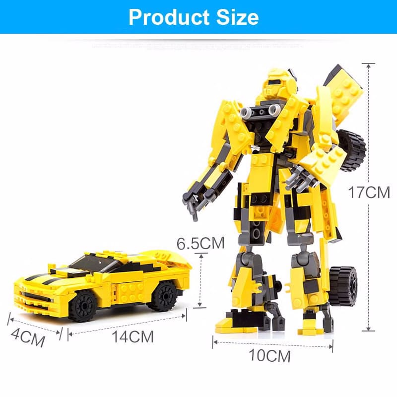 yellow car robot