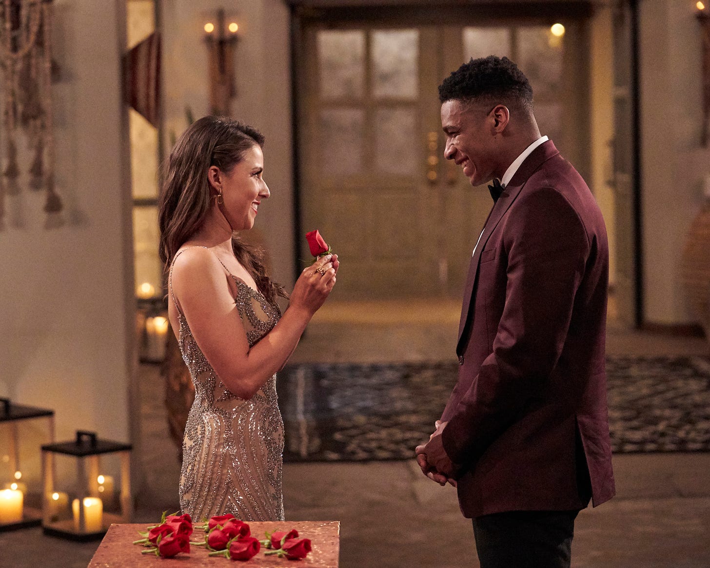 The Bachelorette Katie Thurston has a choice to make - but contestant Andrew S., like a Jane Austen hero, wants to be chosen. The Bachelorette Katie Thurston has a choice to make - but contestant Andrew S., like a Jane Austen hero, wants to be chosen.