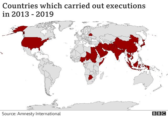 Executions by country Executions by country