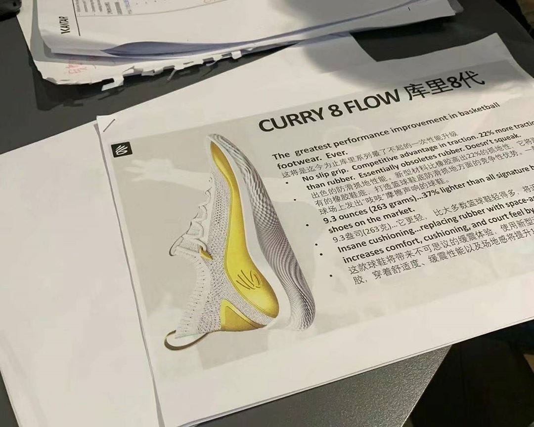 stephen curry 8 shoes