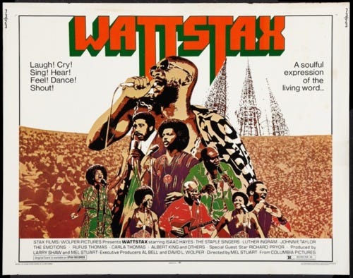 Wattstax (1973), Black Pride, and Good Music | The Cinephiliac Wattstax (1973), Black Pride, and Good Music | The Cinephiliac