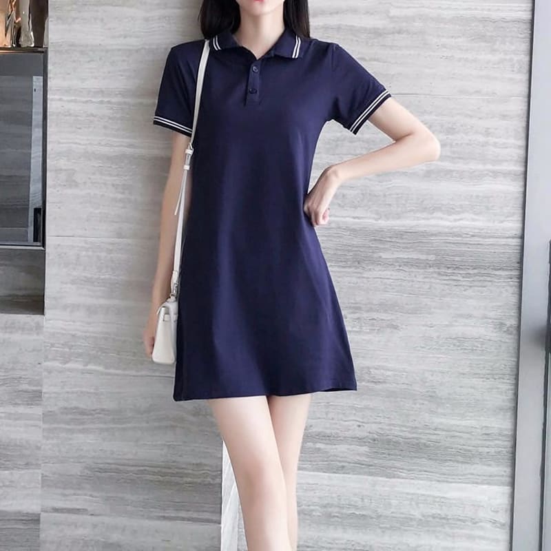 polo t shirt dress plus size