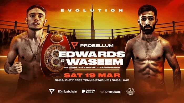 Sunny Edwards vs Muhammad Waseem Fight Date, Time, Tickets, Price, Location  for IBF World Flyweight Title