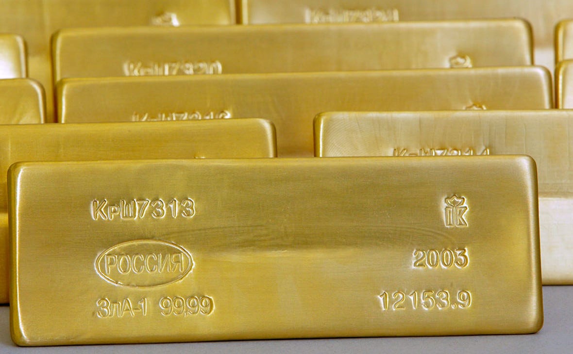 Wieder ausgeraubt? Westen „friert“ Russlands Goldreserven ein