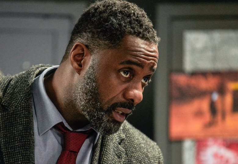Idris Elba in "Luther"
