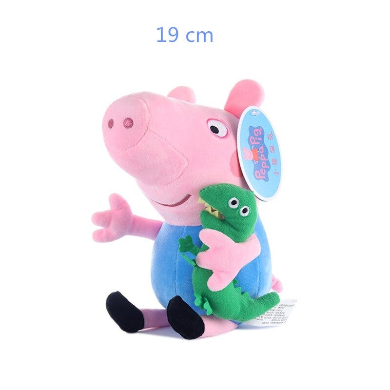 peppa pig family plush toy 4pcs set