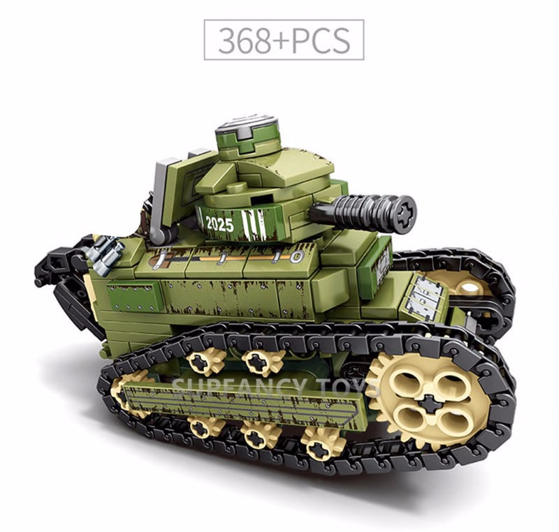 playmobil army tank