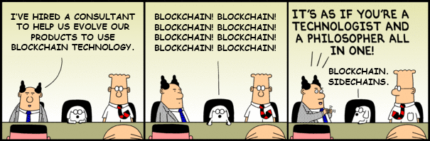 rick huckstep wiser crypto blockchain dilbert