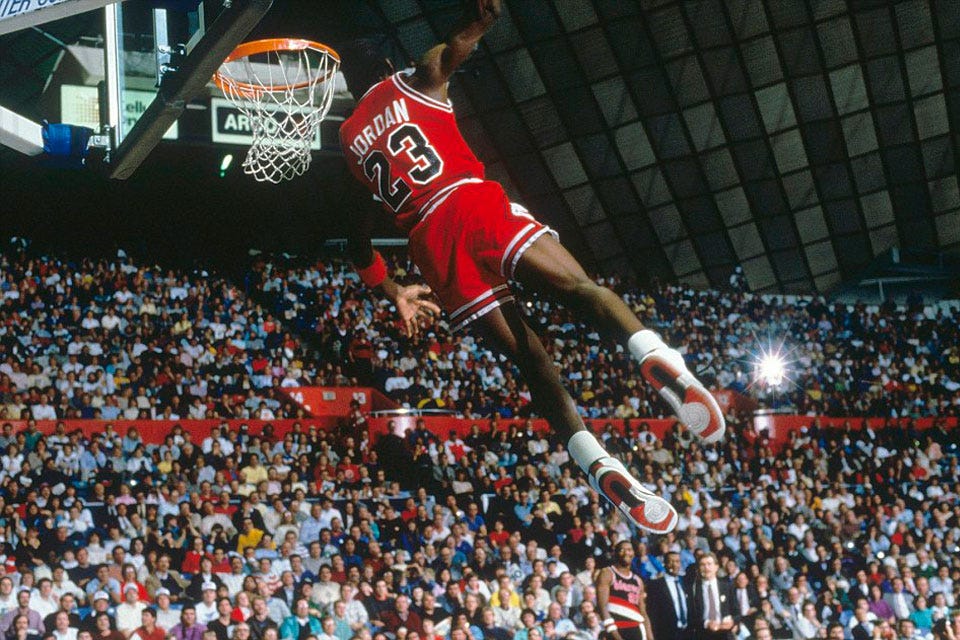 Gift of Flight - MJ and the 1987 NBA Slam Dunk Contest