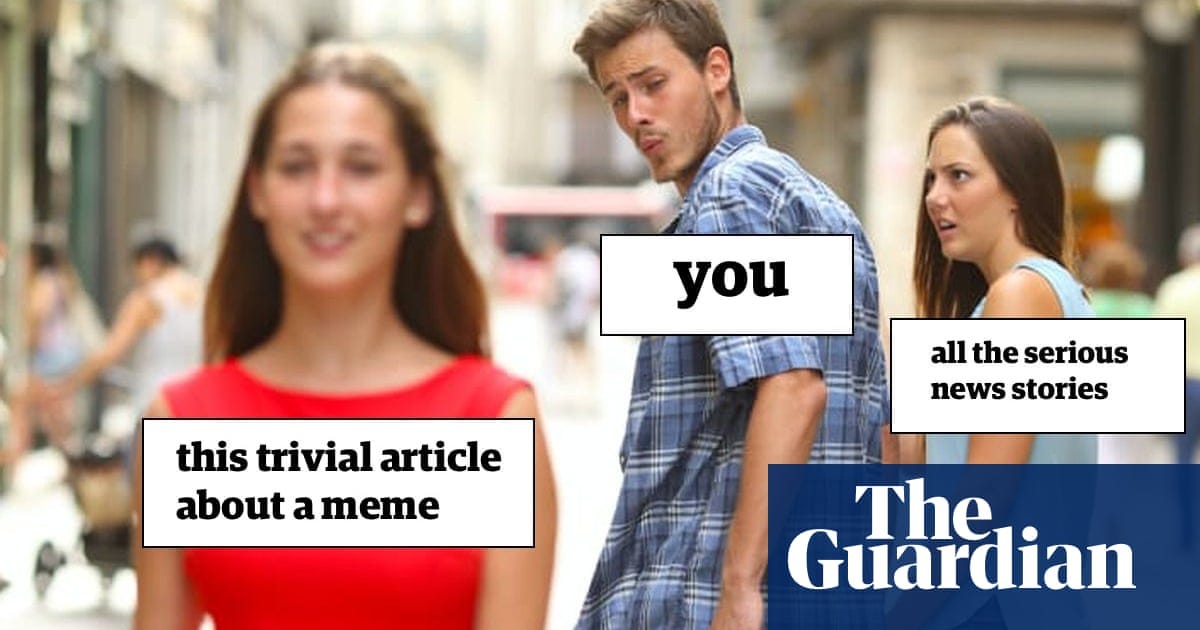 I didn't know what a meme was, says Distracted Boyfriend photographer |  Social media | The Guardian