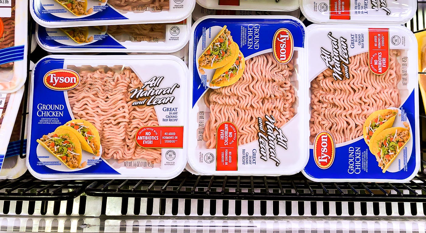 Tyson ground chicken Tyson ground chicken