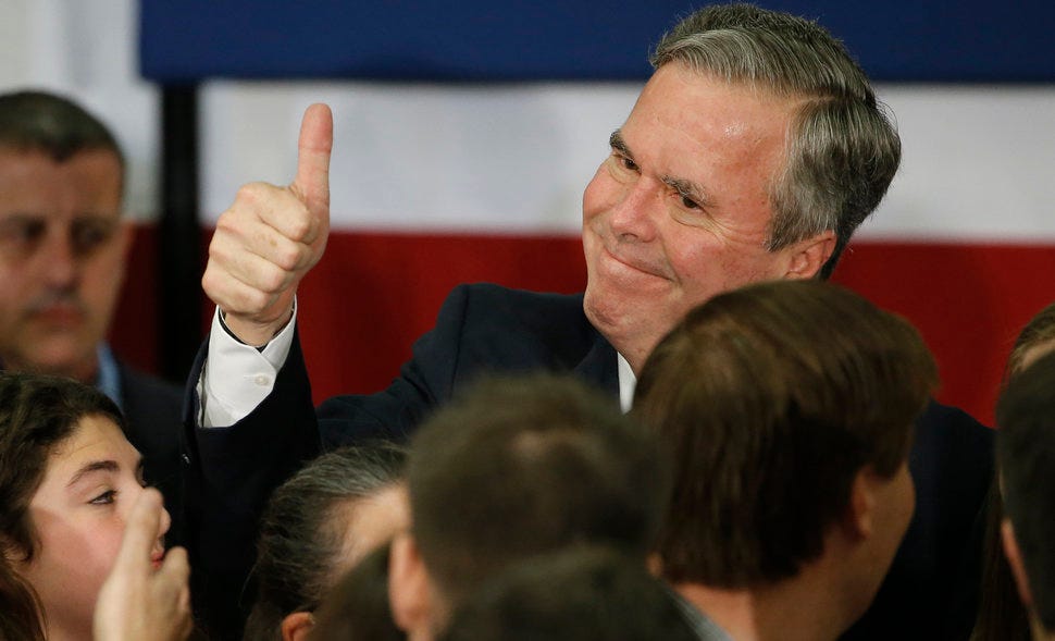Remember Jeb Bush? He was supposed to be super electable! Remember Jeb Bush? He was supposed to be super electable!