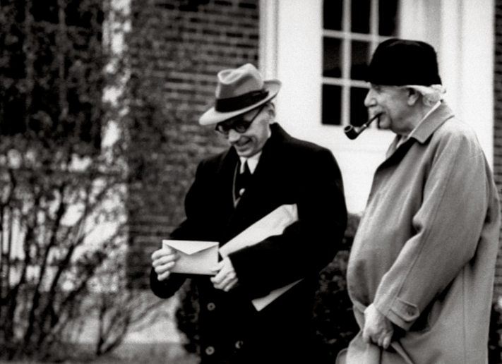 Kurt Gödel And Albert Einstein Kurt Gödel And Albert Einstein