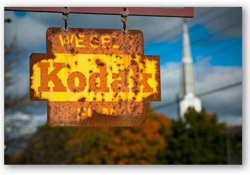 Kodak Moment - failure to adapt to new circumstances