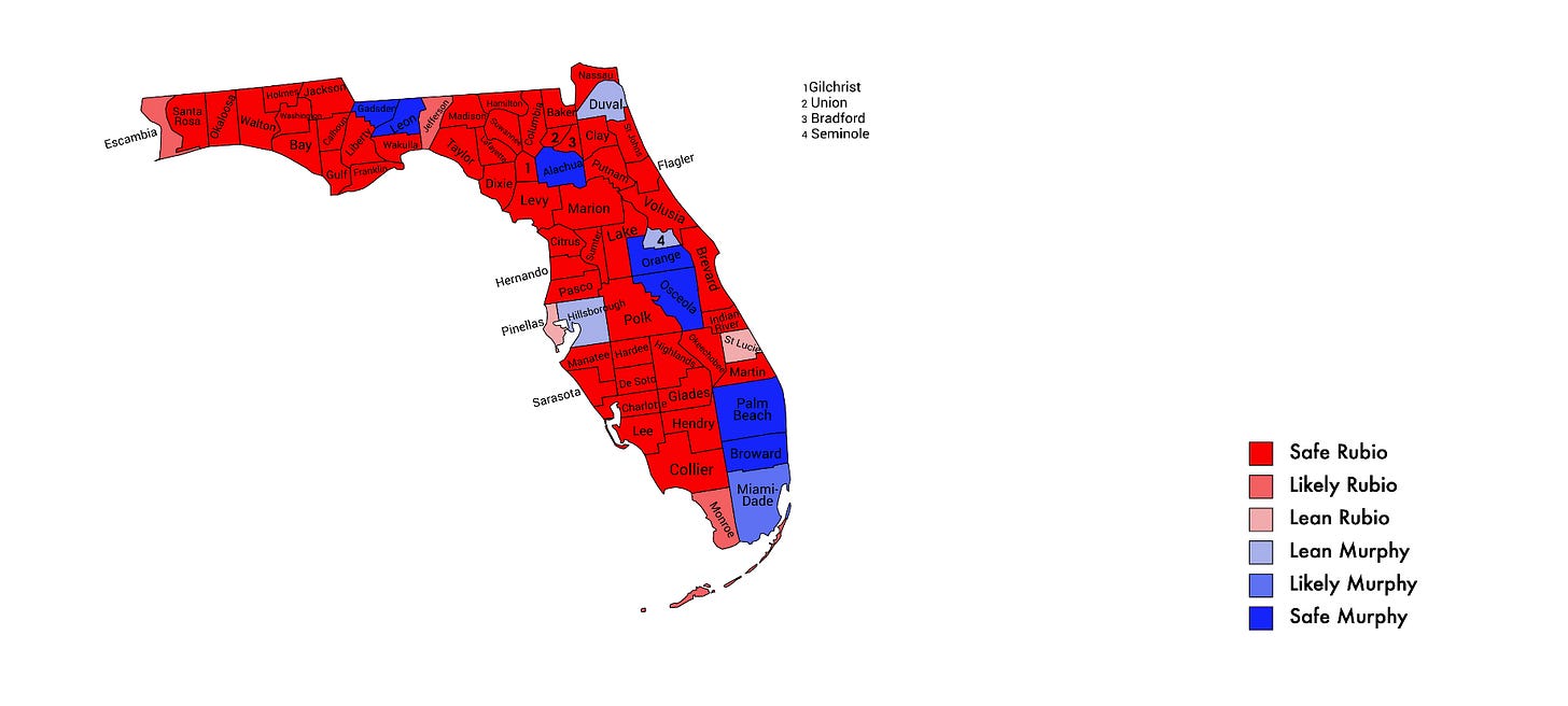 A Brief Look At Florida's 2022 Key Races Rubio More Vulnerable Than